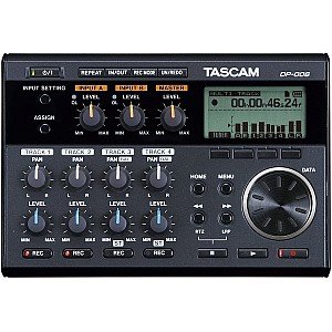 Tascam DP 006 6 Track Digital Pocketstudio Multitrack Recorder