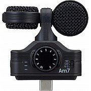 Zoom  Am7 Stereo Microphone for Android, MidSide Stereo, Rotatable Capsule for Alignment with Camera