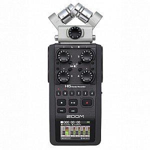 Zoom H6 All Black Handy Recorder