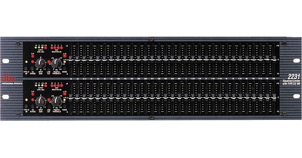 dbx 2231 Equalizer Limiter With TypeIII NR グラフィック  