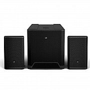 LD Systems DAVE 15 G4X Compact 2.1 2060W Powered PA System 15 inch with Bluetooth Streaming