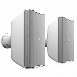 LD Systems DQOR 5TW 5 inch Two Way Passive Indoor/Outdoor Installation Loudspeaker 16 Ohm, White (Pair)