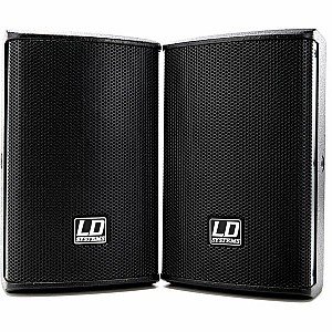 LD Systems SAT 42 G2 4 inch Passive Installation Monitor Speaker, Black (pair)