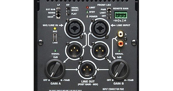 Speaker Aktif Qsc Qsc K12 Powered Speakers Qsc QSC KW 153 1000