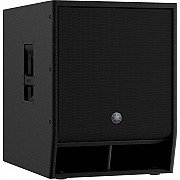 Yamaha DXS15 XLF-D 1600W 15 inch Powered Subwoofer with Dante
