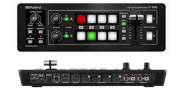 格安 Roland V-1HD HD Video Switcher その他 - www.tempodebrincar.com.br