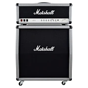 Marshall 2555X Silver Jubilee 100W Tube Guitar Head w/ 2551AV Silver Jubilee 240W Cabinet