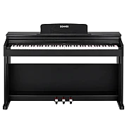 Donner DDP 100 Digital Piano, 88 Key Weighted Action with Stand, Power Adapter, Triple Pedals