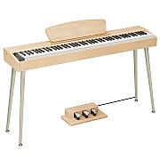 Donner DHP-100 Pro 88 Key Touch Sensitive Digital Piano, Beige 