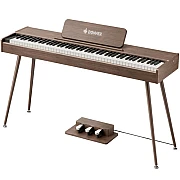 Donner DHP-200 Pro Digital Stage Piano, Walnut