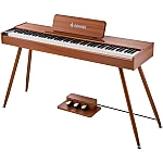 Donner DHP-200 Pro Digital Stage Piano, Wood