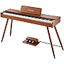 Donner DHP-200 Pro Digital Stage Piano, Wood