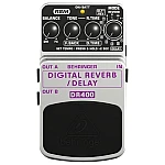 Behringer DR400 Digital Reverb/Delay Effects Pedal