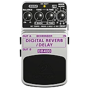 Behringer DR400 Digital Reverb/Delay Effects Pedal