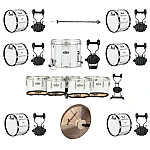 Paket Drumband SMA untuk 20 Pemain