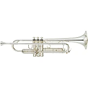 Yamaha YTR 6335S Bb Professional Trumpet, Silver Plated