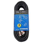 Samson MC18 XLR Microphone Cable, 3 Pack