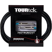 Samson Tourtek TI25 7,6m Mono Male to Male Instrument Cables