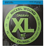 D Addario EXL165SL 45-105 Nickel Wound Electric Bass Strings Custom Light, Super Long Scale