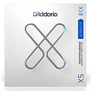 D Addario XSAPB1253 XS Phosphor Bronze Coated Acoustic Guitar Strings, 012-.053 Light