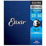 Elixir 12025 Polyweb Custom Light Electric Guitar Strings, 09-46
