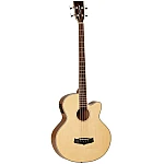 Tanglewood TW8 E AB Super Jumbo Acoustic Electric Bass Guitar with Bag