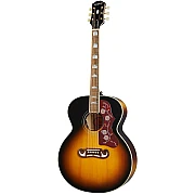 Epiphone J200 All Solid Wood Aged Vintage Sunburst Gloss Acoustic Electric Guitar