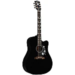 Gibson Dave Mustaine Songwriter Acoustic Electric Guitar with Case, Ebony