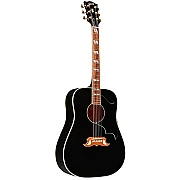 Gibson Elvis Dove Acoustic Electric Guitar with Case, Ebony