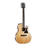 Cort GA 5 F BW NS with EQ Acoustic Electric Guitar tanpa Bag
