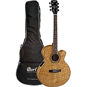 Cort SFX AB NAT Acoustic Electric Guitar w/Bag