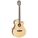 Tanglewood DBT SFCE OV Discovery Super Folk Acoustic Electric Guitar with Bag
