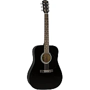 Squier SA 150 Dreadnought Acoustic Guitar Gloss Black Finish