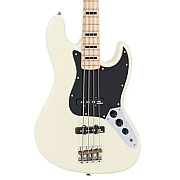 Vintage VJ74MVW ReIssued Maple Fingerboard Bass,Vintage White
