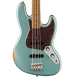 Fender 60th Anniversary Roadworn '60s Jazz Bass, Firemist Silver