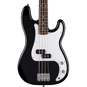 Fender Standard Precision Bass Laurel FB, Black Made in Indonesia