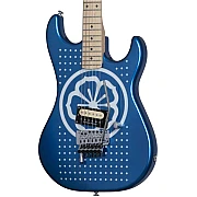 Kramer Baretta Custom Graphics White Lotus Electric Guitar, White Lotus Candy Blue