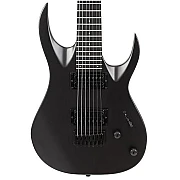 S by Solar AB4.7CE Carbon Black 7 String Baritone Electric Guitar