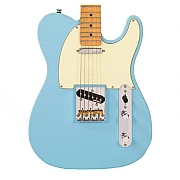 Vintage V75LB ReIssued Electric Guitar, Laguna Blue