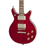 Epiphone Modern Double Cut Design With AAA Flame Maple Top and ProBuckers w/ Coil-Splitting