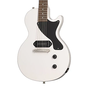 Epiphone Billie Joe Armstrong Les Paul Junior Electric Guitar Single Coil Pickup, Classic White