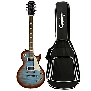 Epiphone Les Paul Standard 60s Figured Blueberry Burst Electric Guitar with Gig Bag
