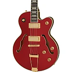 Epiphone Uptown Kat ES Semi Hollow Electric Guitar, Ruby Red Metallic