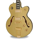 Epiphone Uptown Kat ES Semi Hollow Electric Guitar, Topaz Gold Metallic