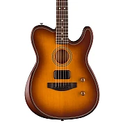 Fender Standard Acoustasonic Telecaster Electric Guitar RW FB, Honey Burst Made in Indonesia