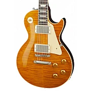 Gibson Custom 1959 Les Paul Standard Reissue VOS Electric Guitar with Case, Dirty Lemon