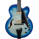Ibanez AFC155JBB Contemporary Archtop Hollowbody Guitar Jet Blue Burst