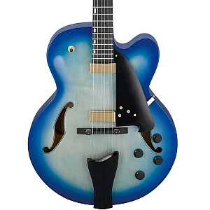 Ibanez AFC155JBB Contemporary Archtop Hollowbody Guitar Jet Blue Burst