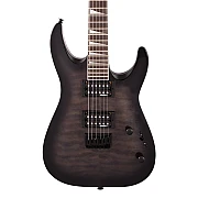 Jackson Dinky Arch Top JS32Q DKA HT Electric Guitar, Amaranth FB, Transparent Black Burst