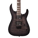 Jackson Dinky Arch Top JS32Q DKA HT Electric Guitar, Amaranth FB, Transparent Black Burst